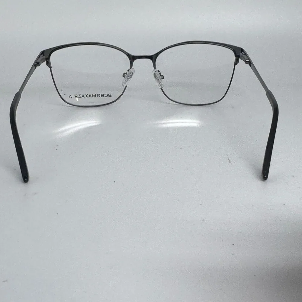 BCBG MAXAZRIA Rumi Black‎ Square Designer Eyeglasses Frames 52-16 130 H16804